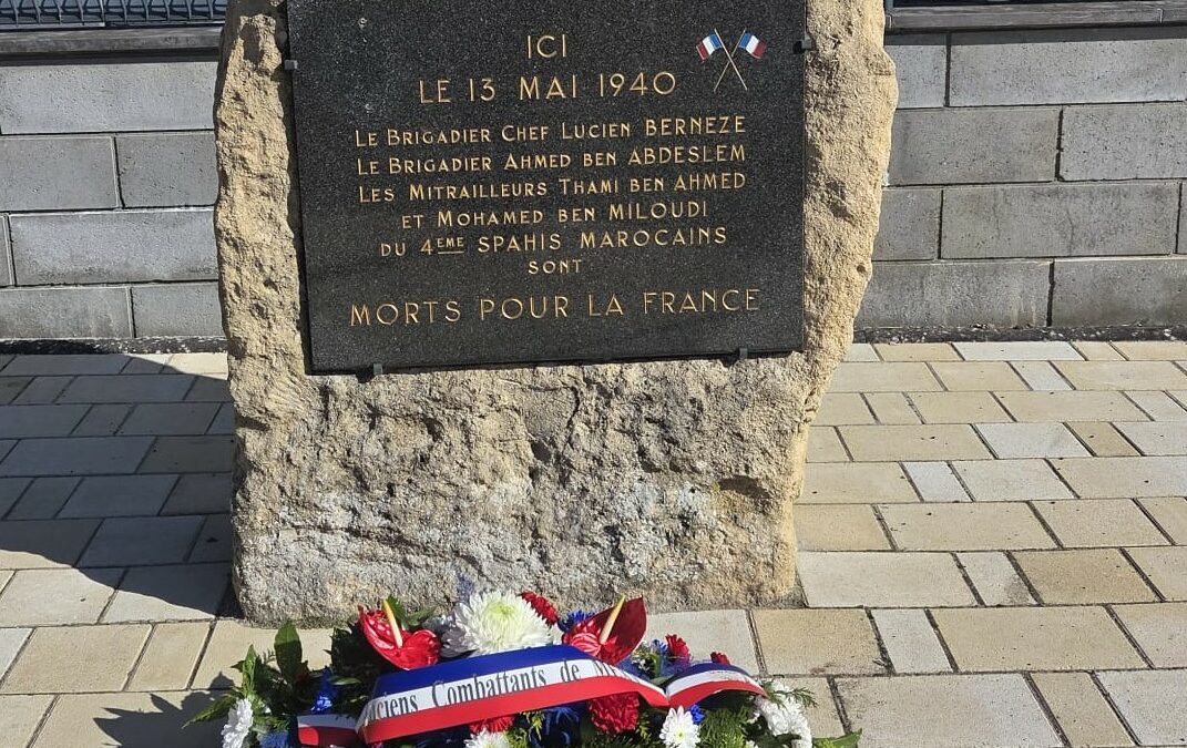 Cérémonie de commémoration – 8 mai 1945.
