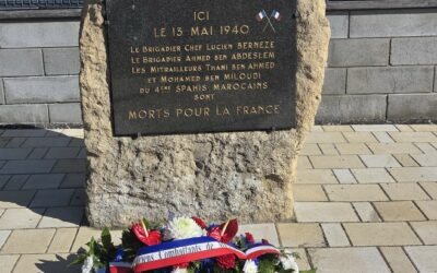 Cérémonie de commémoration – 8 mai 1945.