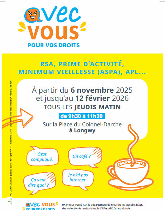 [6 novembre au 12 février 2025] Avec vous pour vos droits.