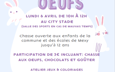 [Lundi 6 avril 2026] Chasse aux œufs. 🐣🐣