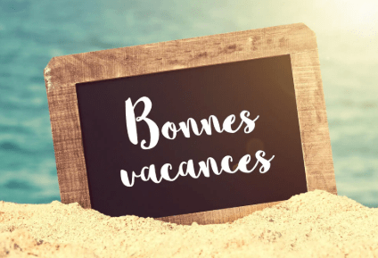 Bonnes vacances ☀☀