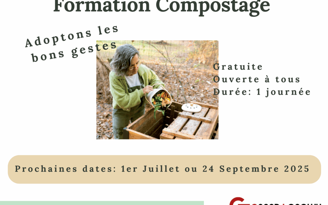 [ 1er juillet & 24 septembre 2025] Formation Compostage