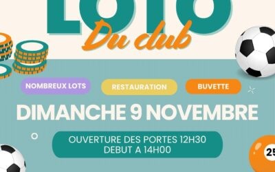 [Dimanche 9 novembre 2025] LOTO du FC Mexy.