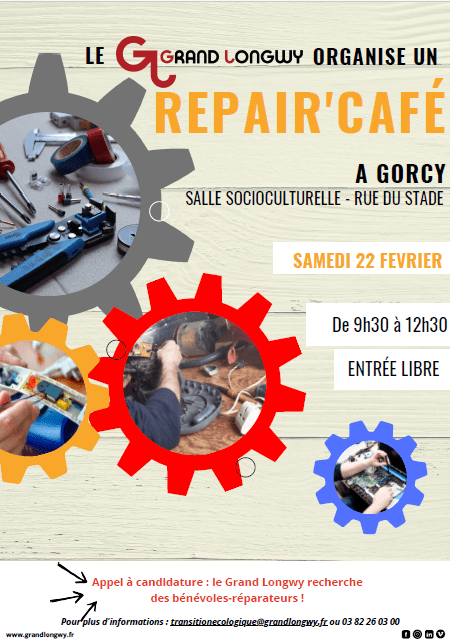 [Samedi 22 février 2025] Repair’café.