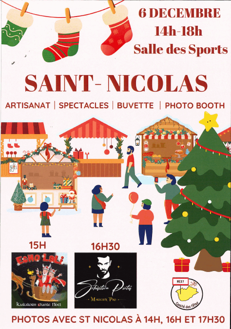 [ Samedi 6 décembre 2025] Saint Nicolas.