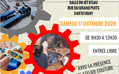 [Samedi 17 octobre 2026] Repair Café – UGNY.