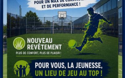 📢 [Rénovation] Un City Stade nouvelle génération pour notre commune ! 🏃‍♂️💚