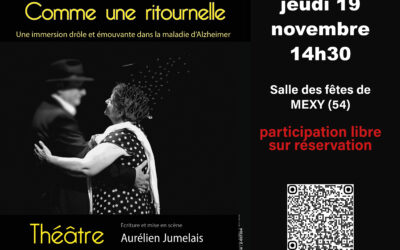 [Jeudi 19 novembre 2026] Comme une ritournelle – Pièce de théâtre.