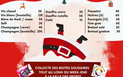 [ 6 & 7 décembre 2024 ] Apéros de Noël