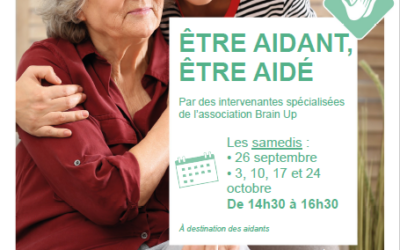 [26 septembre et 03, 10, 17, 24 octobre] Atelier « Être aidant, être aidé.