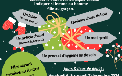 [Rappel] Boîtes de Noël solidaires – Merci🎁🎁🎁