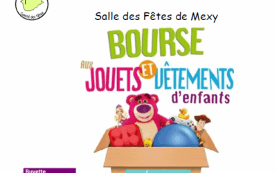 [Dimanche 16 novembre 2025] Bourse aux jouets & vêtements d’enfants.