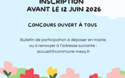Concours des maisons fleuries – Inscription. 🌼🌻🌺