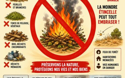 [Prévention] Soyons vigilants face aux incendies.