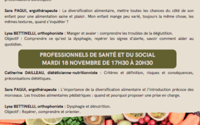 Semaine nationale de la dénutrition – Forum