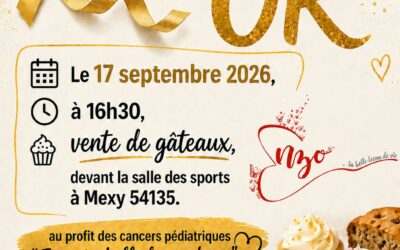 [Jeudi 17 septembre 2026] Vente de gâteaux – Septembre en Or.