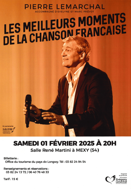 [Samedi 1er février 2025] Concert Pierre Lemarchal