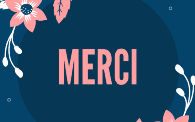 🙏Message de Remerciements
