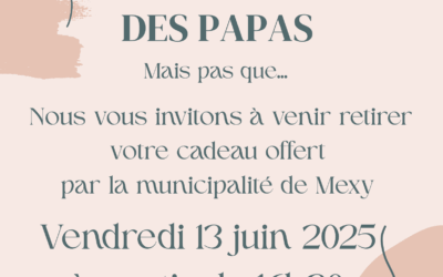 [Vendredi 13 juin 2025] Fête des mamans & des papas.