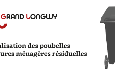 Signalisation des poubelles d&rsquo;ordures ménagères résiduelles.