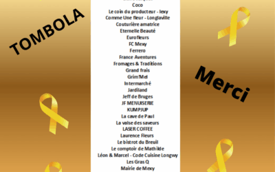 LOTO Septembre en or – Merci