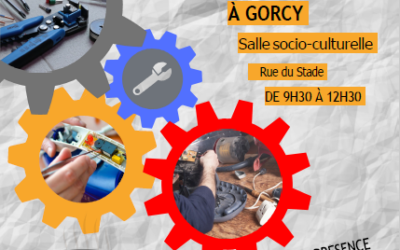 [Samedi 24 janvier 2026] Repair Café – Gorcy