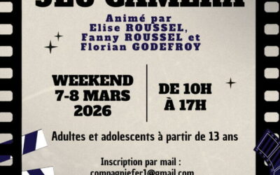 [Weekend 7- 8 mars 2026] Stage théâtre &  cinéma. 🎭🎬